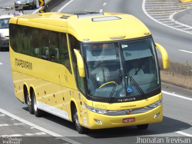 Viação Itapemirim 60775 na cidade de Lavrinhas, São Paulo, Brasil, por Jhonatan Diego da Silva Trevisan. Número da foto: #3544285.