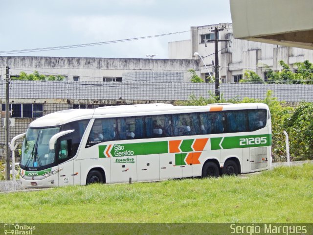 Cia. São Geraldo de Viação 21285 na cidade de Aracaju, Sergipe, Brasil, por Sergio Marques . ID da foto: 3543213.