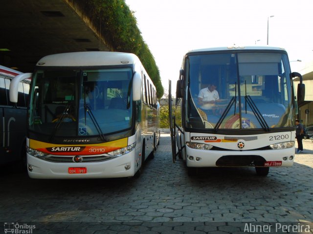Saritur - Santa Rita Transporte Urbano e Rodoviário 30110 na cidade de Belo Horizonte, Minas Gerais, Brasil, por Abner Pereira. Número da foto: #3604492.