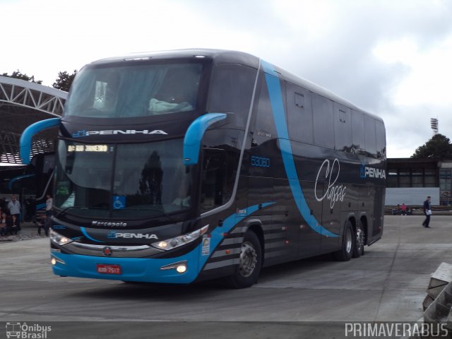 Empresa de Ônibus Nossa Senhora da Penha 53060 na cidade de Curitiba, Paraná, Brasil, por Alexandre Rodrigo. Número da foto: #3605699.