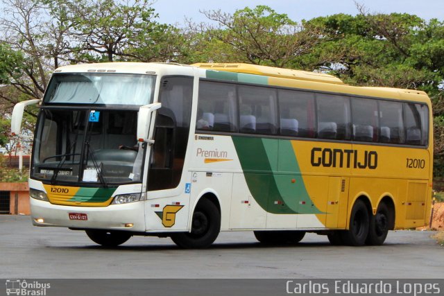 Empresa Gontijo de Transportes 12010 na cidade de Montes Claros, Minas Gerais, Brasil, por Carlos Eduardo Lopes. ID da foto: 3604502.