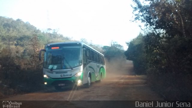 Turin Transportes 1270 na cidade de Ouro Preto, Minas Gerais, Brasil, por Daniel Junior Sena. Número da foto: #3606003.