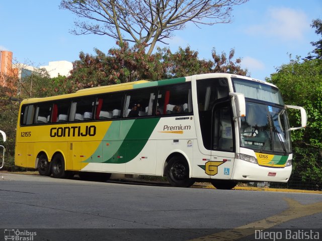 Empresa Gontijo de Transportes 12155 na cidade de São Paulo, São Paulo, Brasil, por Diego Batista. ID da foto: 3604543.