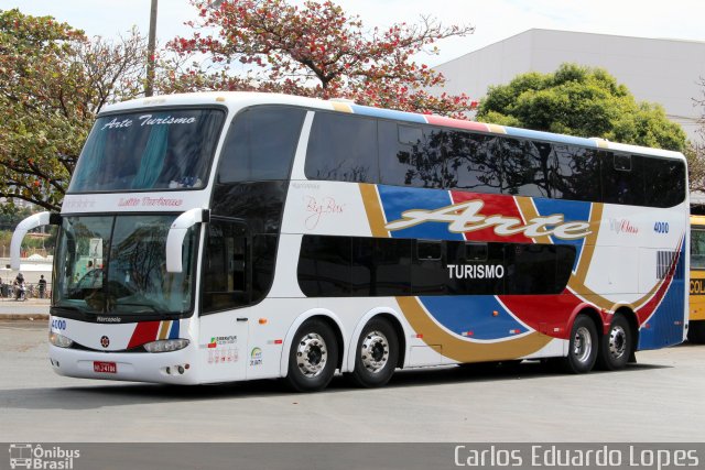 Arte Transportes e Turismo 4000 na cidade de Montes Claros, Minas Gerais, Brasil, por Carlos Eduardo Lopes. Número da foto: #3604477.