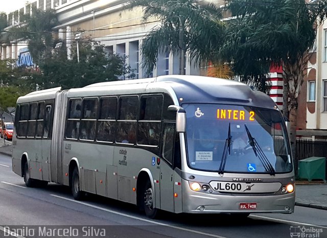 Expresso Azul JL600 na cidade de Curitiba, Paraná, Brasil, por Danilo Marcelo Silva. Número da foto: #3608054.