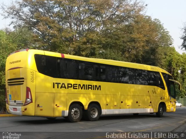 Viação Itapemirim 60665 na cidade de São Paulo, São Paulo, Brasil, por Gabriel Cristian. ID da foto: 3607595.