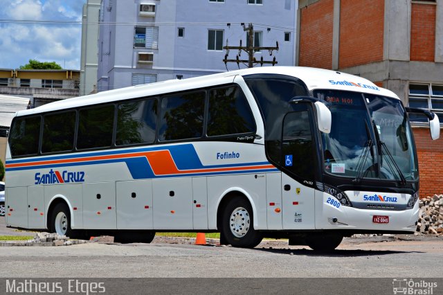 VUSC - Viação União Santa Cruz 2800 na cidade de Santa Maria, Rio Grande do Sul, Brasil, por Matheus Etges. Número da foto: #3608179.