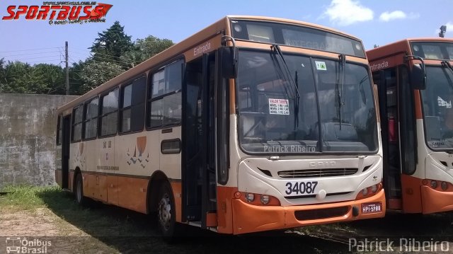 Taguatur - Taguatinga Transporte e Turismo 34-087 na cidade de São José de Ribamar, Maranhão, Brasil, por Patrick Ribeiro. Número da foto: #3606523.