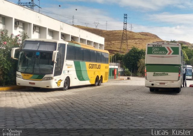 Empresa Gontijo de Transportes 11830 na cidade de Governador Valadares, Minas Gerais, Brasil, por Lucas  Kuster. ID da foto: 3606680.