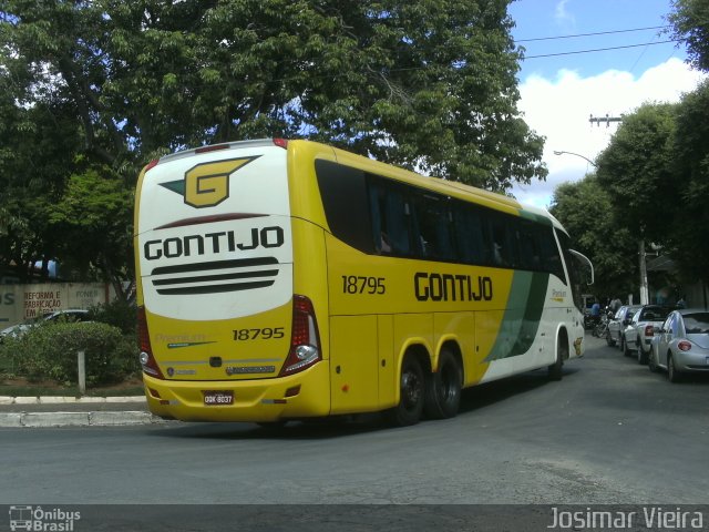 Empresa Gontijo de Transportes 18795 na cidade de Curvelo, Minas Gerais, Brasil, por Josimar Vieira. Número da foto: #3607476.