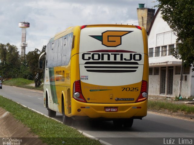 Empresa Gontijo de Transportes 7025 na cidade de Salvador, Bahia, Brasil, por Luiz  Lima. ID da foto: 3607088.