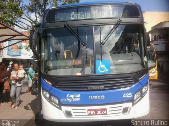 Capital do Agreste Transporte Urbano 425 na cidade de Caruaru, Pernambuco, Brasil, por Matheus  Nascimento. Número da foto: #3547132.