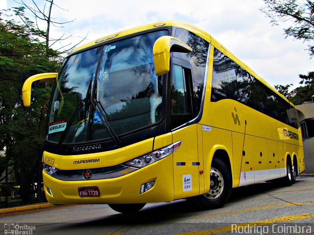 Viação Itapemirim 60813 na cidade de São Paulo, São Paulo, Brasil, por Rodrigo Coimbra. Número da foto: #3546298.