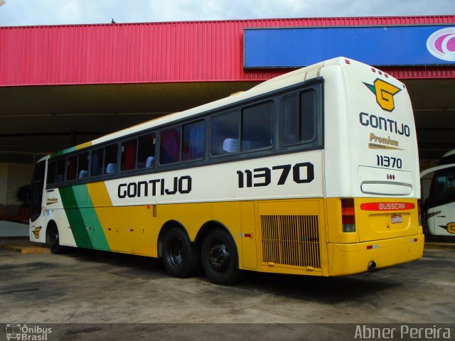 Empresa Gontijo de Transportes 11370 na cidade de João Monlevade, Minas Gerais, Brasil, por Abner Pereira. ID da foto: 3546162.