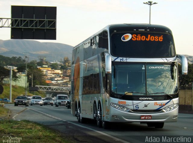 São José Viagens 6000 na cidade de Belo Horizonte, Minas Gerais, Brasil, por Adão Raimundo Marcelino. ID da foto: 3547243.