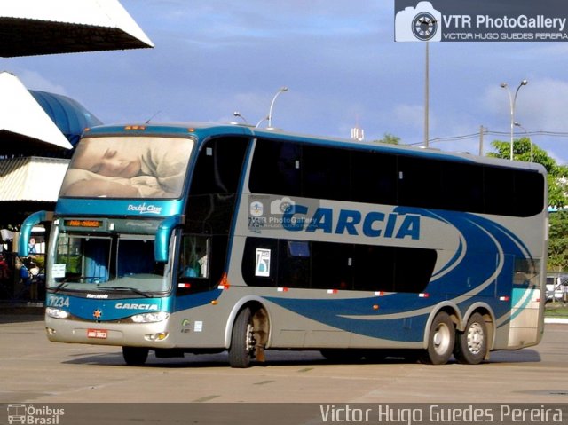 Viação Garcia 7234 na cidade de Maringá, Paraná, Brasil, por Victor Hugo Guedes Pereira. ID da foto: 3546879.