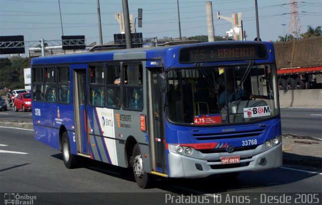 Guarulhos Transportes 33.768 na cidade de São Paulo, São Paulo, Brasil, por Cristiano Soares da Silva. ID da foto: 3546027.