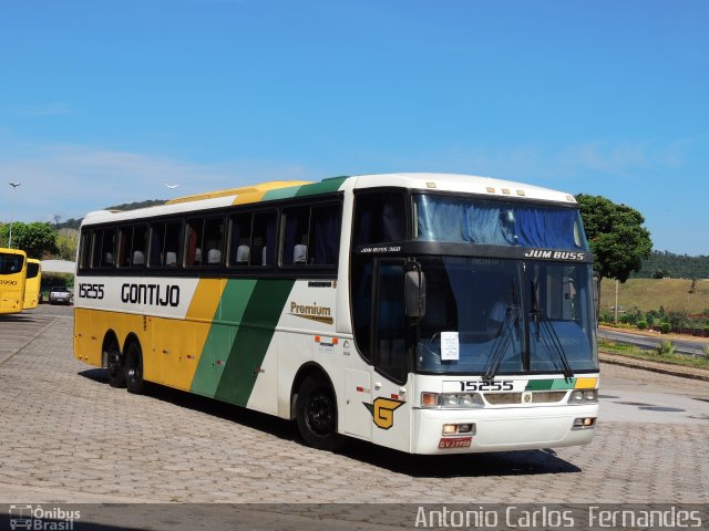 Empresa Gontijo de Transportes 15255 na cidade de João Monlevade, Minas Gerais, Brasil, por Antonio Carlos Fernandes. ID da foto: 3546013.