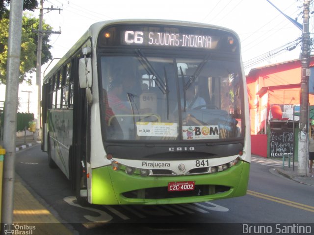 Viação Pirajuçara 841 na cidade de Taboão da Serra, São Paulo, Brasil, por Bruno Santino. Número da foto: #3548646.