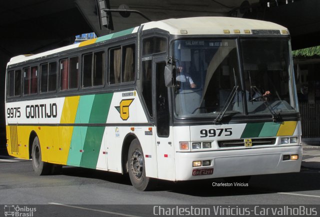 Empresa Gontijo de Transportes 9975 na cidade de Belo Horizonte, Minas Gerais, Brasil, por Charlestom Vinicius Carvalho Silva. ID da foto: 3549406.