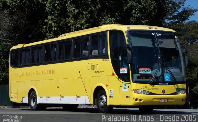 Viação Itapemirim 8541 na cidade de São Paulo, São Paulo, Brasil, por Cristiano Soares da Silva. ID da foto: 3548712.