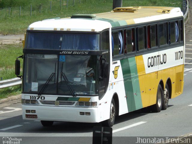 Empresa Gontijo de Transportes 11170 na cidade de Lavrinhas, São Paulo, Brasil, por Jhonatan Diego da Silva Trevisan. ID da foto: 3549095.