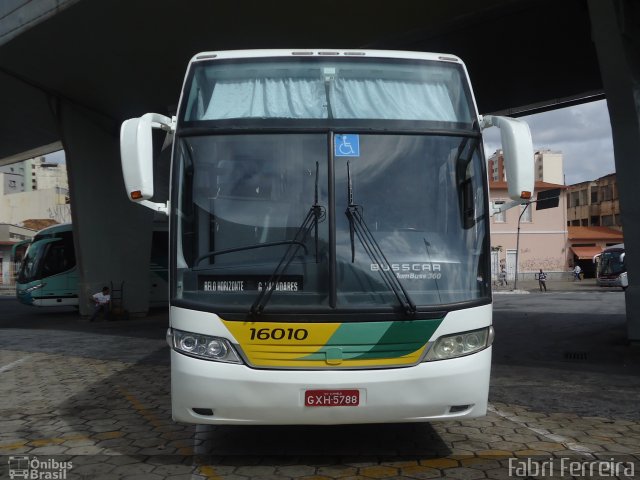 Empresa Gontijo de Transportes 16010 na cidade de Belo Horizonte, Minas Gerais, Brasil, por Fabri Ferreira. ID da foto: 3550074.