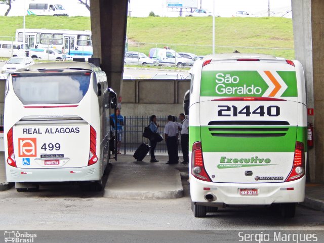 Cia. São Geraldo de Viação 21440 na cidade de Aracaju, Sergipe, Brasil, por Sergio Marques . ID da foto: 3548573.