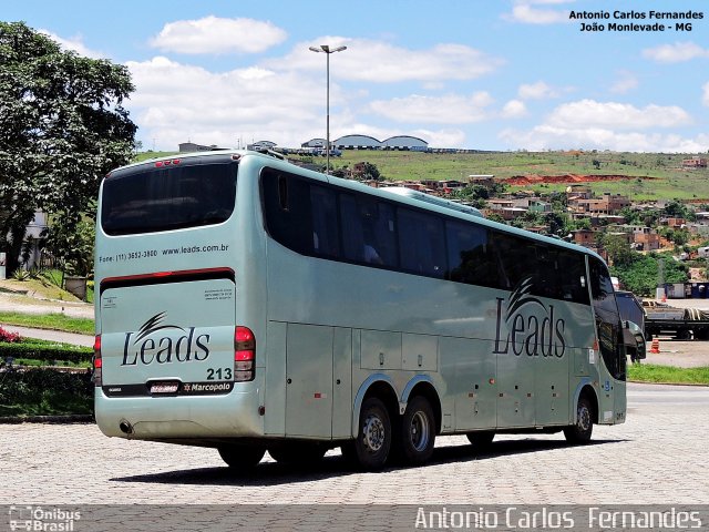 Leads Transportes 213 na cidade de João Monlevade, Minas Gerais, Brasil, por Antonio Carlos Fernandes. Número da foto: #3548521.