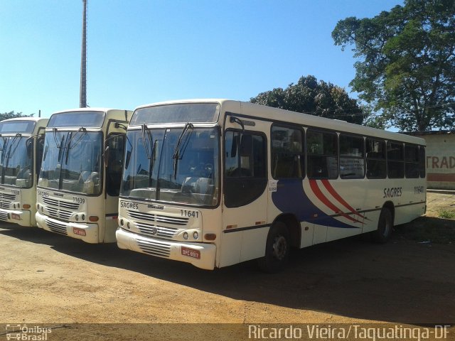 Sagres Viação Águas Lindas 11641 na cidade de Taguatinga, Distrito Federal, Brasil, por Ricardo Vieira. Número da foto: #3548990.