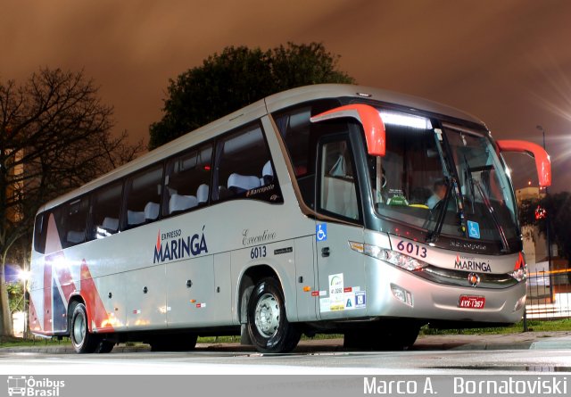 Expresso Maringá 6013 na cidade de Curitiba, Paraná, Brasil, por Marco A.   Bornatoviski. ID da foto: 3549676.