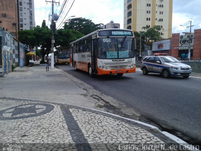 Empresa de Transportes Nova Marambaia AT-66804 na cidade de Belém, Pará, Brasil, por Carlos Jorge N.  de Castro. Número da foto: #3548992.