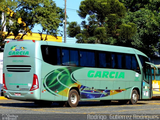 Viação Garcia 7367 na cidade de Maringá, Paraná, Brasil, por Rodrigo  Gutierrez Rodrigues. Número da foto: #3549200.