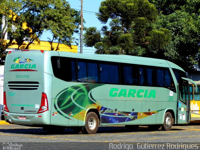 Viação Garcia 7367 na cidade de Maringá, Paraná, Brasil, por Rodrigo  Gutierrez Rodrigues. ID da foto: 3549200.