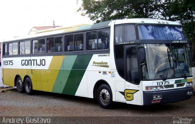 Empresa Gontijo de Transportes 11375 na cidade de Lavras, Minas Gerais, Brasil, por Andrey Gustavo. ID da foto: 3550846.