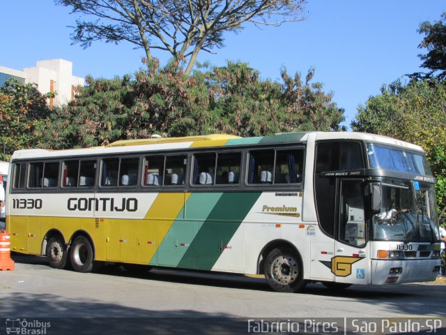 Empresa Gontijo de Transportes 11330 na cidade de São Paulo, São Paulo, Brasil, por Fabrício  Francisco Pires. ID da foto: 3551807.