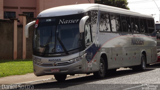 Viação Nasser 207115 na cidade de Ribeirão Preto, São Paulo, Brasil, por Daniel Souza. Número da foto: #3550517.