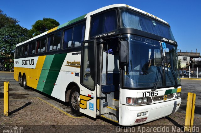 Empresa Gontijo de Transportes 11385 na cidade de São Paulo, São Paulo, Brasil, por Bruno Aparecido Machado. ID da foto: 3551050.