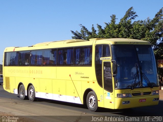 Viação Itapemirim 45345 na cidade de Gama, Distrito Federal, Brasil, por José Antônio Gama. ID da foto: 3553153.