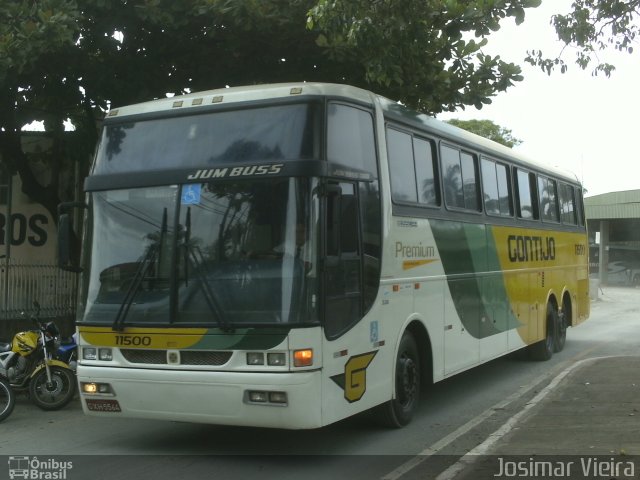 Empresa Gontijo de Transportes 11500 na cidade de Curvelo, Minas Gerais, Brasil, por Josimar Vieira. ID da foto: 3553899.