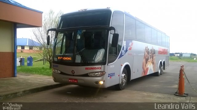 Reunidas Transportes Coletivos 25231 na cidade de , por Leandro Melo Valls. Número da foto: #3552725.