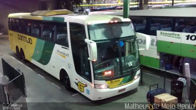 Empresa Gontijo de Transportes 12705 na cidade de São Paulo, São Paulo, Brasil, por Matheus de Melo Bento. Número da foto: #3554237.