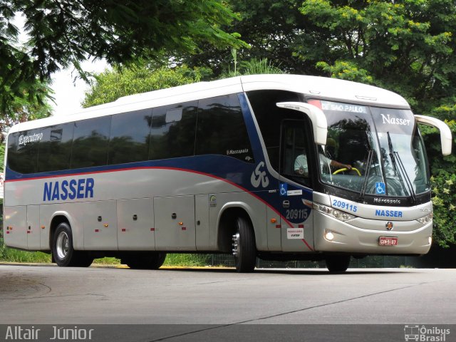 Viação Nasser 209115 na cidade de São Paulo, São Paulo, Brasil, por Altair Júnior. Número da foto: #3556676.