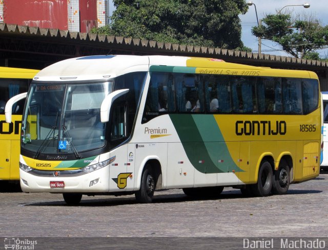 Empresa Gontijo de Transportes 18585 na cidade de Vitória da Conquista, Bahia, Brasil, por Daniel  Machado. Número da foto: #3556597.