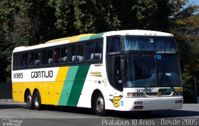 Empresa Gontijo de Transportes 11385 na cidade de São Paulo, São Paulo, Brasil, por Cristiano Soares da Silva. ID da foto: 3556357.