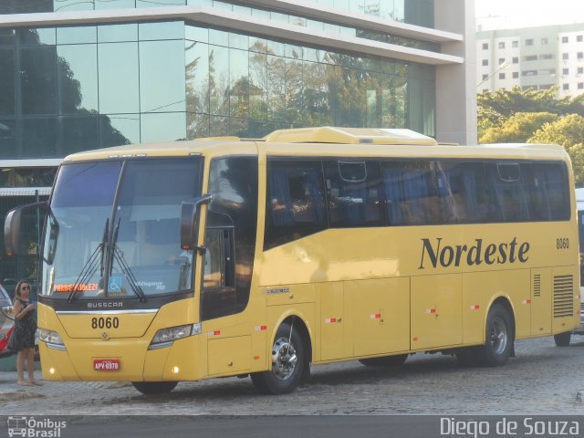 Viação Nordeste 8060 na cidade de Fortaleza, Ceará, Brasil, por Diego  de Souza. ID da foto: 3555805.