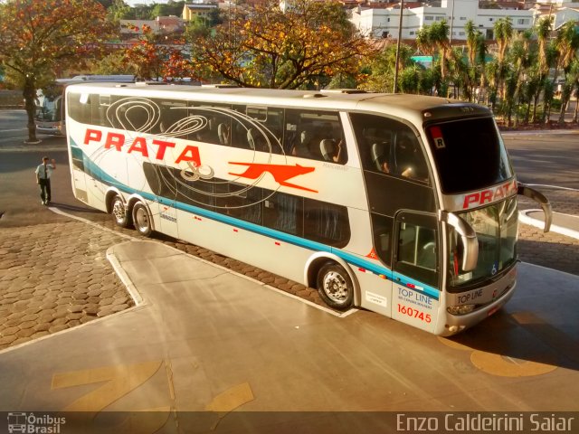 Expresso de Prata 160745 na cidade de Bauru, São Paulo, Brasil, por Enzo Caldeirini Saiar. ID da foto: 3554663.