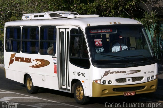 Viação Fortaleza NIT.09-109 na cidade de Niterói, Rio de Janeiro, Brasil, por Carlos Eduardo Lopes. Número da foto: #3558181.
