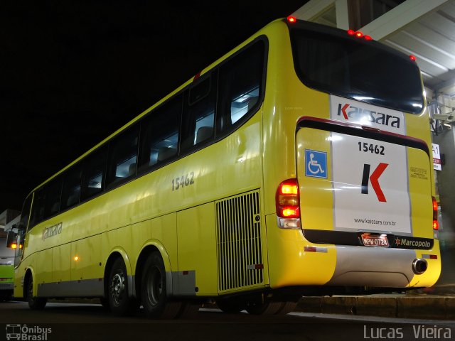 Kaissara - Viação Caiçara 15462 na cidade de Belo Horizonte, Minas Gerais, Brasil, por Lucas Vieira. ID da foto: 3558393.