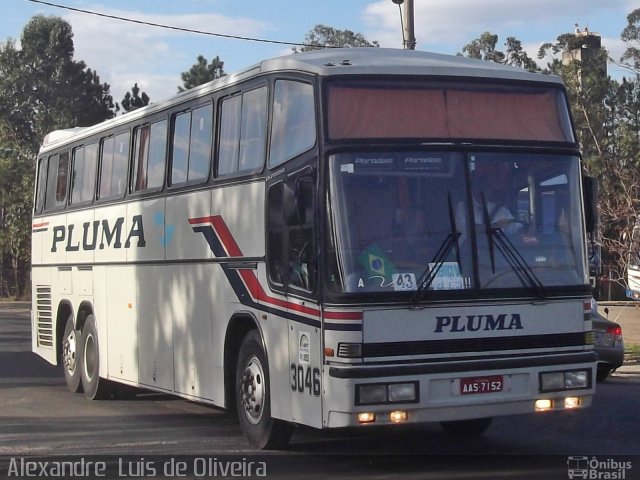 Pluma Conforto e Turismo 3046 na cidade de Botucatu, São Paulo, Brasil, por Alexandre  Luis de Oliveira. Número da foto: #3557538.